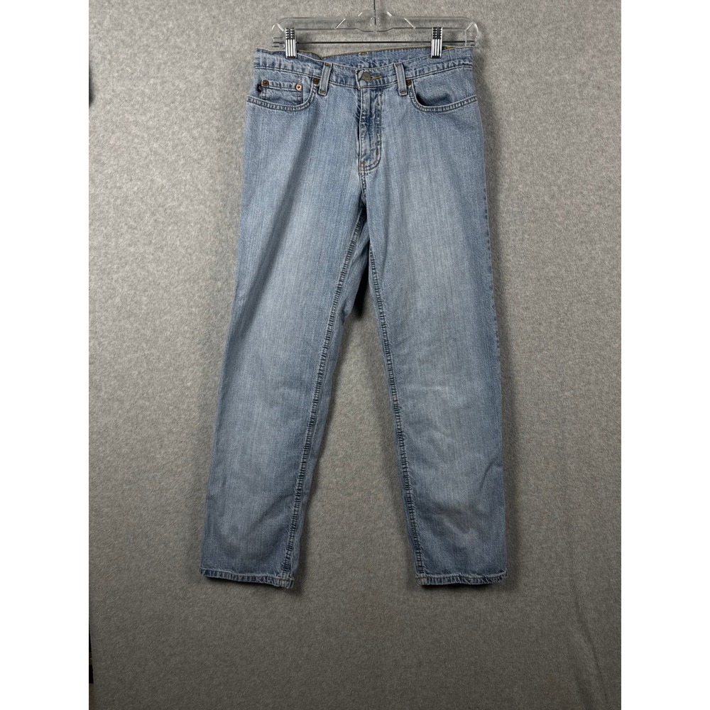 Polo Jeans Co Ralph Lauren Saturday Jean Mens 4x31 Light Wash Straight Leg Denim